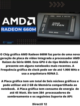 AMD RADEON 660M É BOM
