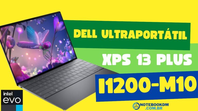 Dell Ultraportátil XPS 13 Plus i1200-M10 é bom ! Intel EVO Core i7