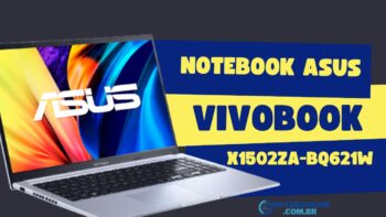 O Asus Vivobook X1502ZA-BQ621W é um notebook intermediário, que possui um belo design e um boa configuração. Ele pode ser usado para lidar com trabalhos de escritório, estudos e lazer.