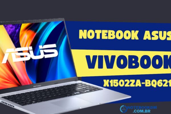 O Asus Vivobook X1502ZA-BQ621W é um notebook intermediário, que possui um belo design e um boa configuração. Ele pode ser usado para lidar com trabalhos de escritório, estudos e lazer.