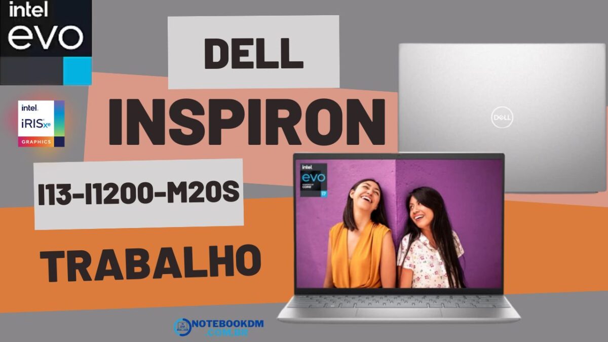 O Notebook Dell Inspiron i13-i1200-M20S é bom para diversas tarefas. Este é um modelo de Laptop para trabalhar em casa, escritório ou em pequenas empresas. Ele é perfeito para trabalhar com aplicativos de escritório ou lidar com projetos gráficos de nível básico.