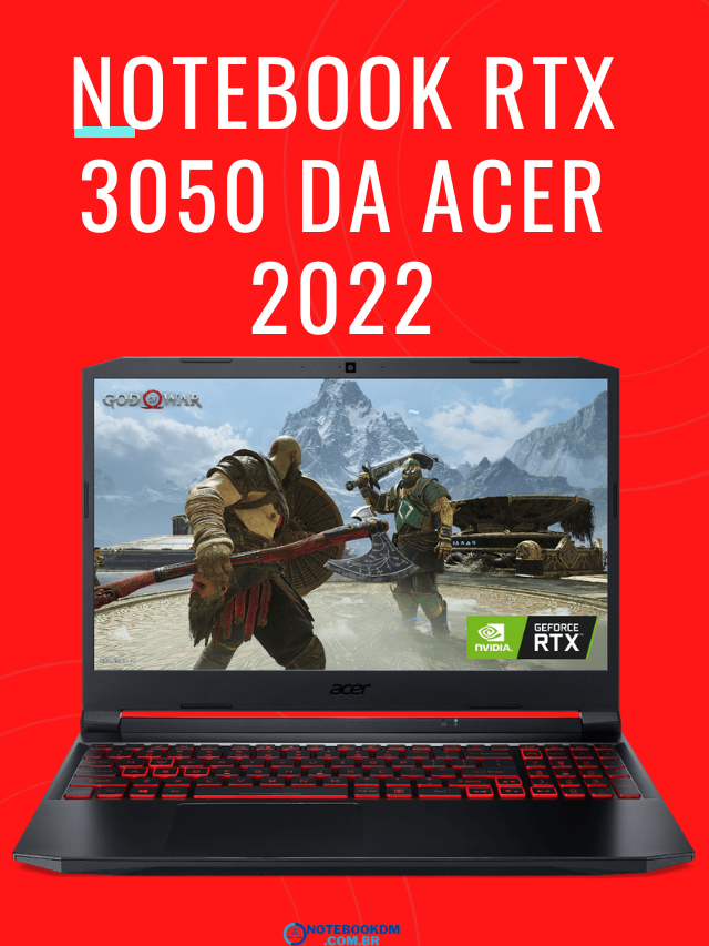 Notebook RTX 3050 da Acer 2022 Veja os principais modelos de Nitro 5 com Placa de vídeo Nvídia Geforce RTX 3050. Entre os modelos estão versões do AN515-57, AN517-54 e AN515-45. Todos os modelos