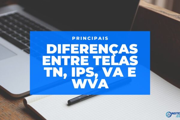 Comparativo visual entre telas TN, IPS, VA e WVA — ângulos de visão e reprodução de cores
