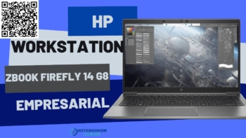 Workstation HP Zbook Firefly 14 G8-3b0y9la é um notebook para trabalhar com projetos gráficos
