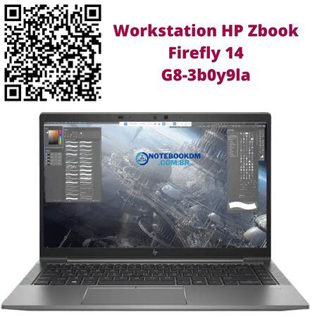 Notebook para trabalhar Workstation HP Zbook Firefly 14 G8