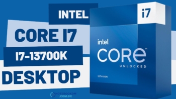 Processador Intel Core i7-13700K é um hardware avançado, que pode oferecer alta performance para trabalhar com varias tarefas ao mesmo tempo
