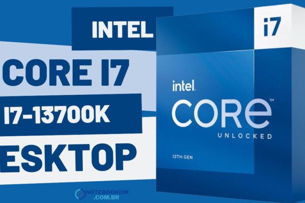 Processador Intel Core i7-13700K é um hardware avançado, que pode oferecer alta performance para trabalhar com varias tarefas ao mesmo tempo