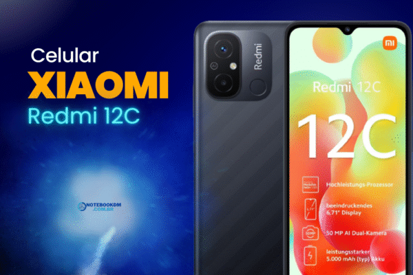 Celular Xiaomi Redmi 12C 128GB 4GB RAM Graphite Gray 6.71"