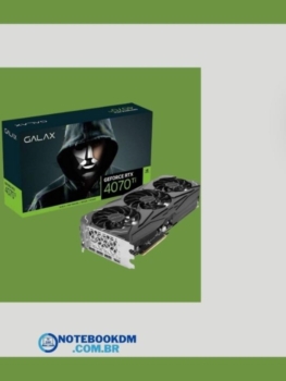 Placa de Vídeo Nvidia Geforce RTX 4070 Ti Galax ST 12Gb GDDR6X 192Bits 47IOM7MD6TTS