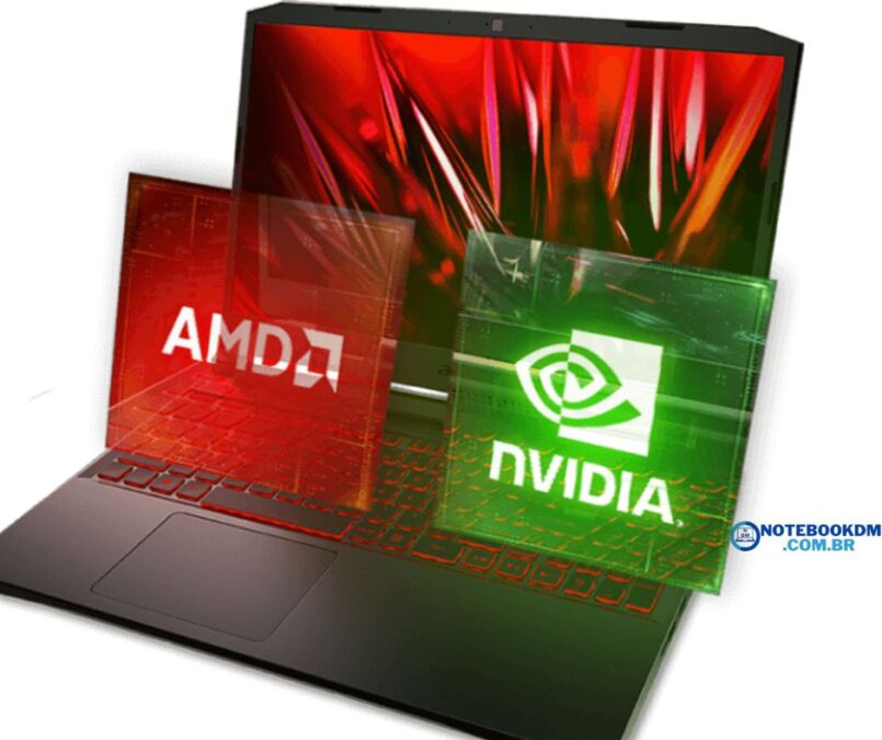 O notebook gamer Acer Nitro 5 AN515-45-R91A é equipado com um processador AMD Ryzen 5 5600 série H com 6 núcleos, uma tela de 15,6” IPS de 144Hz com resolução Full HD e uma placa de vídeo Nvidia GeForce GTX 1650 com 4 GB de memória dedicada GDDR6 (TGP de 50W).