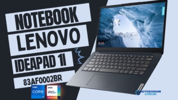 Notebook Lenovo IdeaPad 1i 83AF0002BR i7-1255U 16GB 512GB