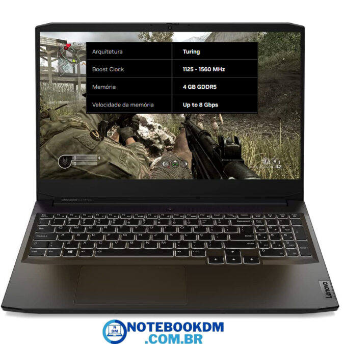 Notebook ideapad Gaming 3i i5-11300H 82MGS00200 GTX 1650