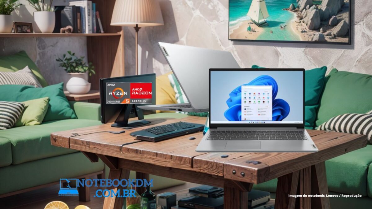 ‎82X5S00100 Notebook Lenovo Ideapad 1 R5-7520U 8GB