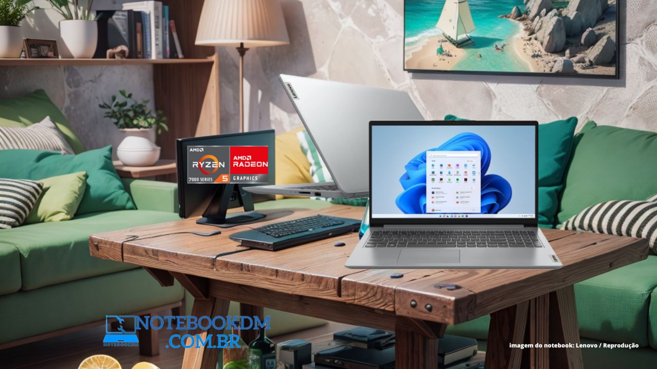 82X5S00100 Notebook Lenovo Ideapad 1 R5-7520U 8GB
