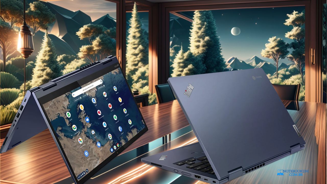 Notebook Lenovo ThinkPad C13 Yoga Chromebook 20UY000GBN AMD Ryzen 5 3500C 8GB 128GB SSD 13.3" FHD