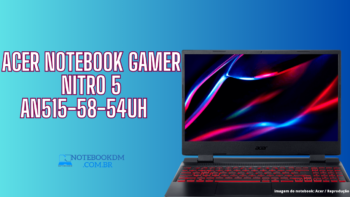 Acer Notebook Gamer Nitro 5 AN515-58-54UH I5 12º Geração NVIDIA RTX 3050 com 4 GB de memória dedicada GDDR6 TGP de 60W Tela 15,6” IPS de 144Hz