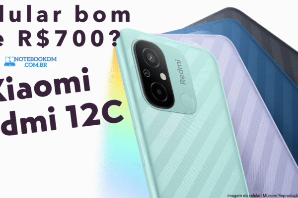 Celular bom de R$ 700? Conheça o Xiaomi Redmi 12C! celular bom e barato Xiaomi Redmi 12C é uma excelente recursos avançados preço acessível