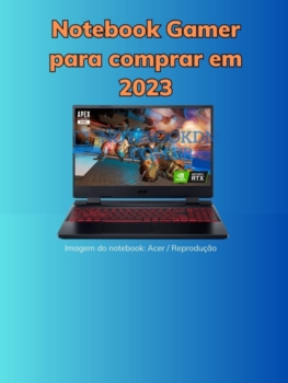 Notebook Gamer para comprar em 2023 - Acer Notebook Gamer Nitro 5 AN515-58-54UH Intel Core I5 12º Geração NVIDIA RTX 3050