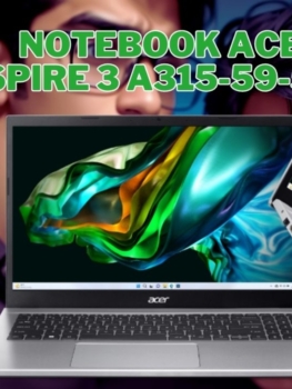 Notebook Acer Aspire 3 A315-59-51YG i5-1235U | Intel Iris Xe | SSD NVMe 256 GB De até 1 TB PCIe 4.0 x4 NVMe De até 1 TB PCIe 3.0 x4 NVMe