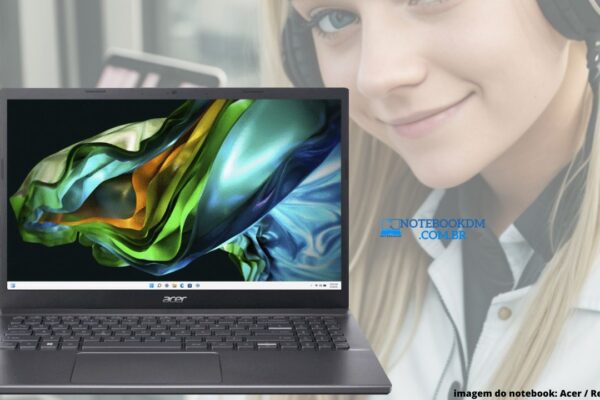 Notebook Acer Aspire 5 A515-57-565J i5–12450H 12ª | SSD nvme 512 GB | Tela FULL HD | 8 GB RAM • Slot dedicado livre M.2 2280 Windows 11 Home