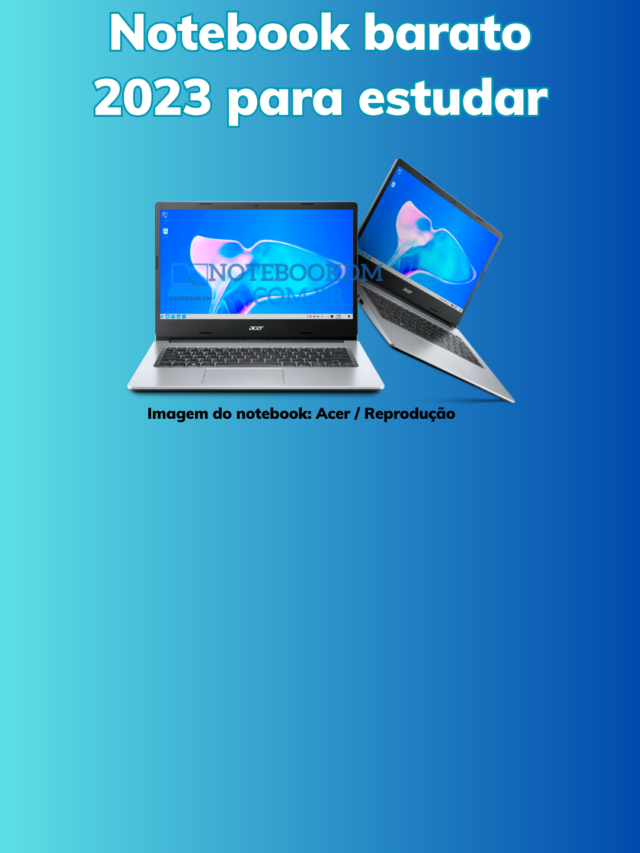 Notebook barato 2023 para estudar - Acer Aspire 3 A314-35-C393 Tela Full HD IPS