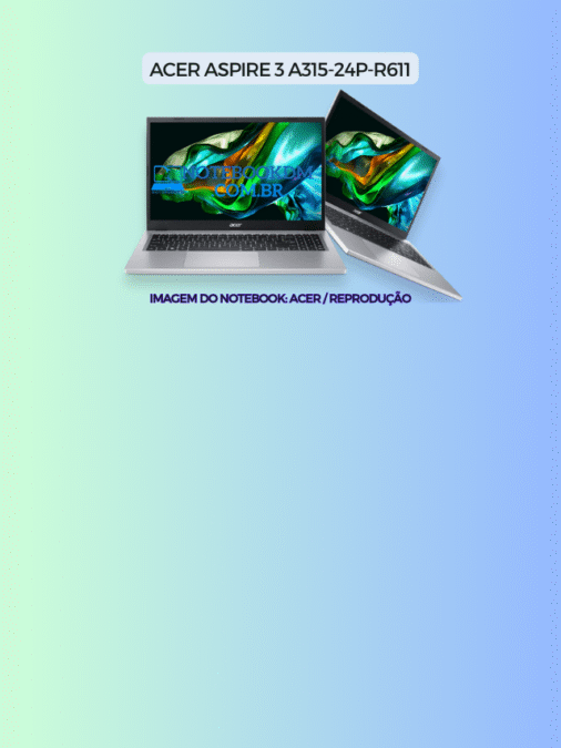 Notebook Acer Aspire A315-24P-R611 AMD Ryzen 5 7520U AMD Radeon 610M