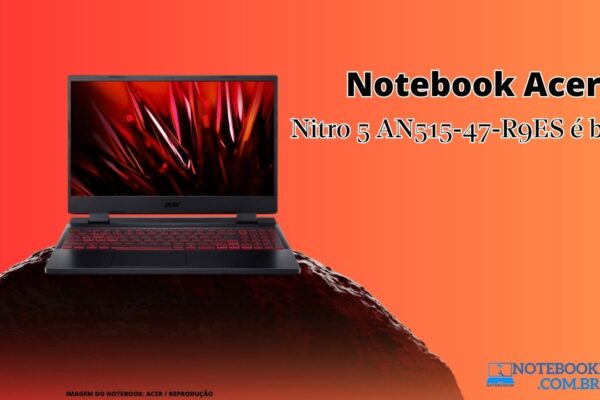 Notebook Acer Nitro 5 AN515-47-R9ES é bom? ​ Roda Jogos Com RTX 3050 + AMD Ryzen 7 7735HS, Então Rode os Melhores Jogos com alto desempenho.