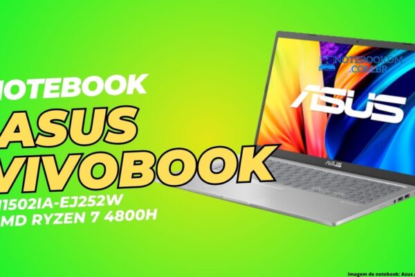 Notebook ASUS VIVOBOOK 15 M1502IA-EJ252W / AMD RYZEN 7 4800H​
