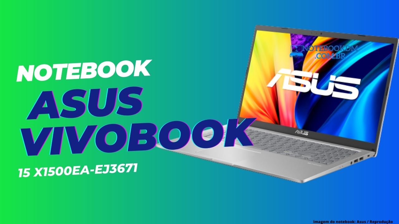 Notebook Asus Vivobook 15 X1500ea-ej3671 Intel Iris Xe Tela Full HD Intel Core i5-1135G7 Quad-core SSD NVMe 512 GB Endless OS 16 GB RAM