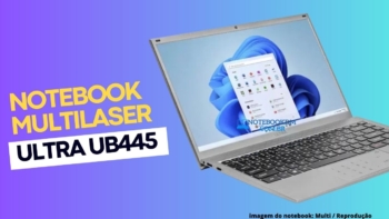 Notebook Multilaser Ultra UB445 Intel Core I3 SSD 240GB 8GB Windows 11