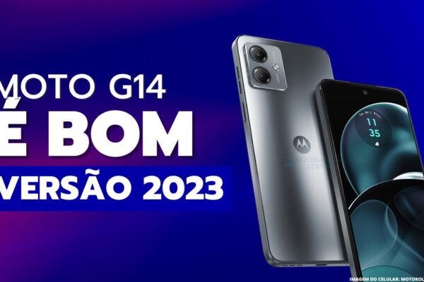 Celular Moto G14 é bom e têm bom custo benefício