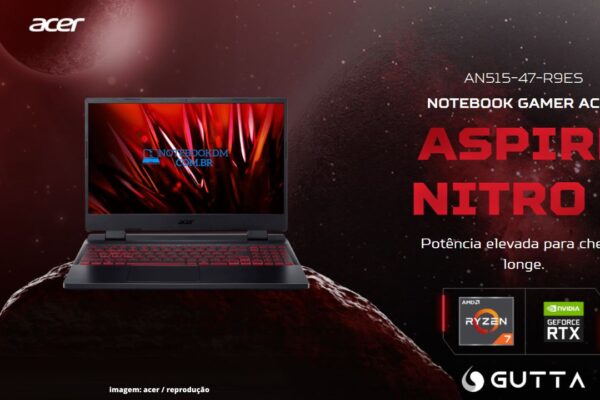 Notebook Gamer Acer Nitro 5 An515-47-R9es Ryzen 7 RTX 3050