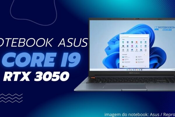 Notebook Asus Vivobook Pro 15 Core i9 RTX 3050 K6502HC-LP095W
