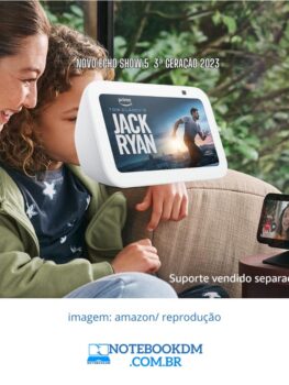 Novo Echo Show 5 3ª geração 2023