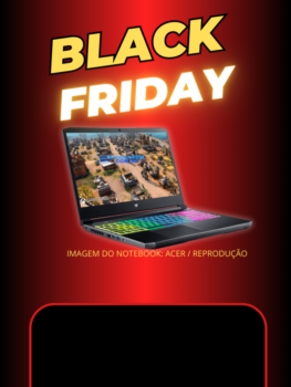 Black Friday Notebook Gamer Predator Helios 300 com RTX 3070 por R$ 6.899 Á VISTA