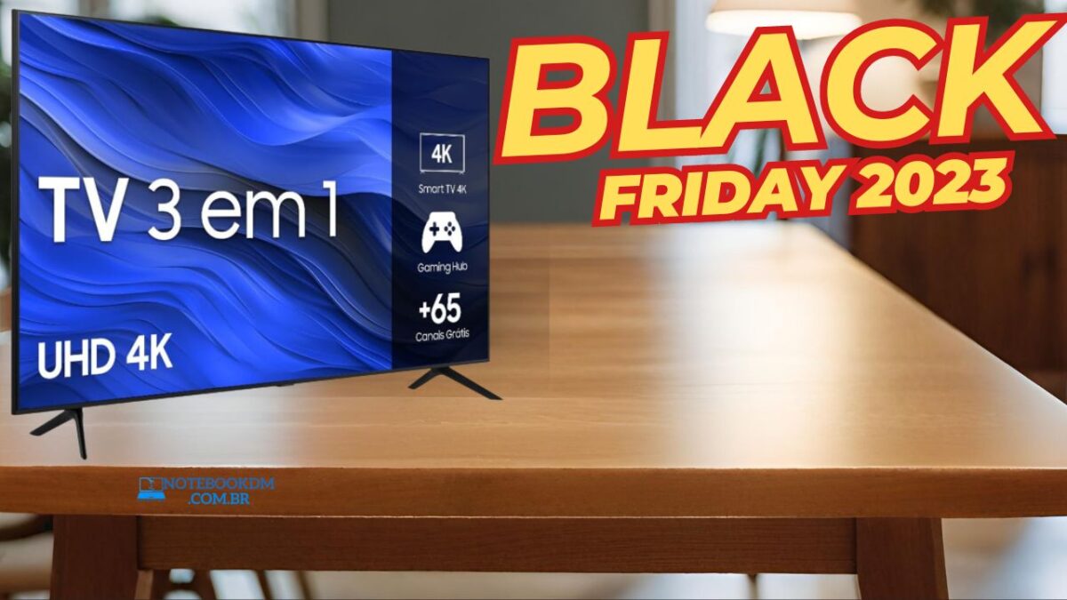 TV Samsung na Black Friday 2023 Smart TV Samsung UHD 4K