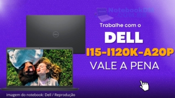 Notebook Dell Inspiron I15-I120K-A20P I5 12ª Geração | Tela de 120 hz