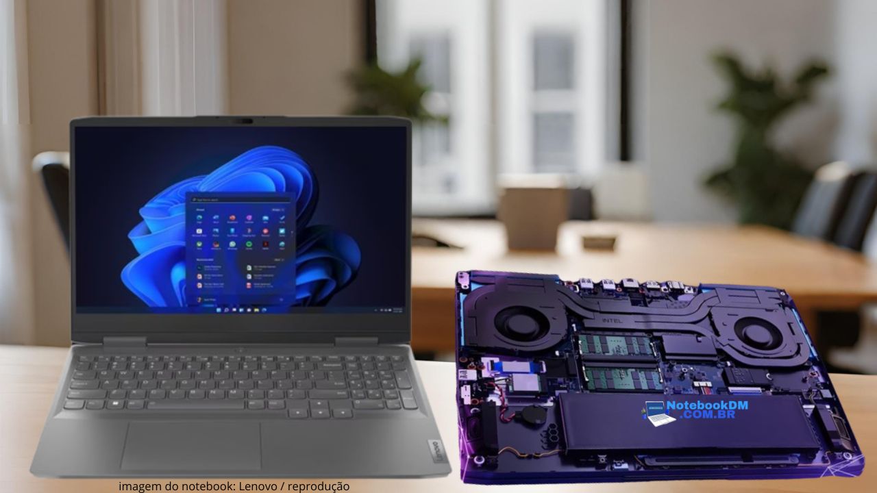 Lenovo LOQ 83EU0001BR - GeForce RTX 2050 i5-12450H 12ª