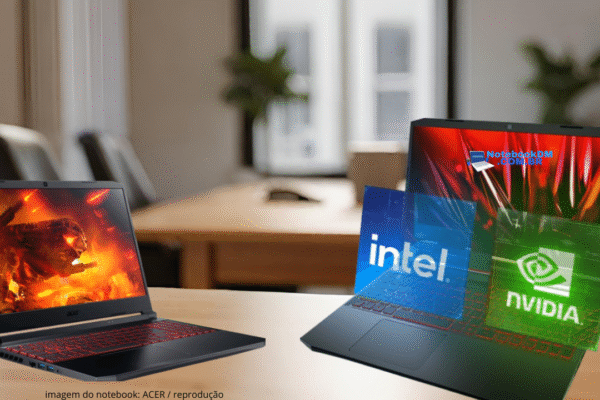 Notebook Gamer Acer Nitro 5 AN515-57-59HT: Core i5 - 512 GB | 15,6” Full HD 144Hz | NVIDIA GTX 1650 | Windows 11 Home 64-bits | DTS X com Ultra Áudio ​