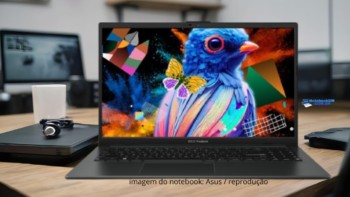 Notebook Asus Vivobook Go E1504fa Nj825w - Ryzen 5 7520u - Tela Full HD - 8GB de memória RAM de 5500 MHz + Especificações Militares US MIL-STD 810H