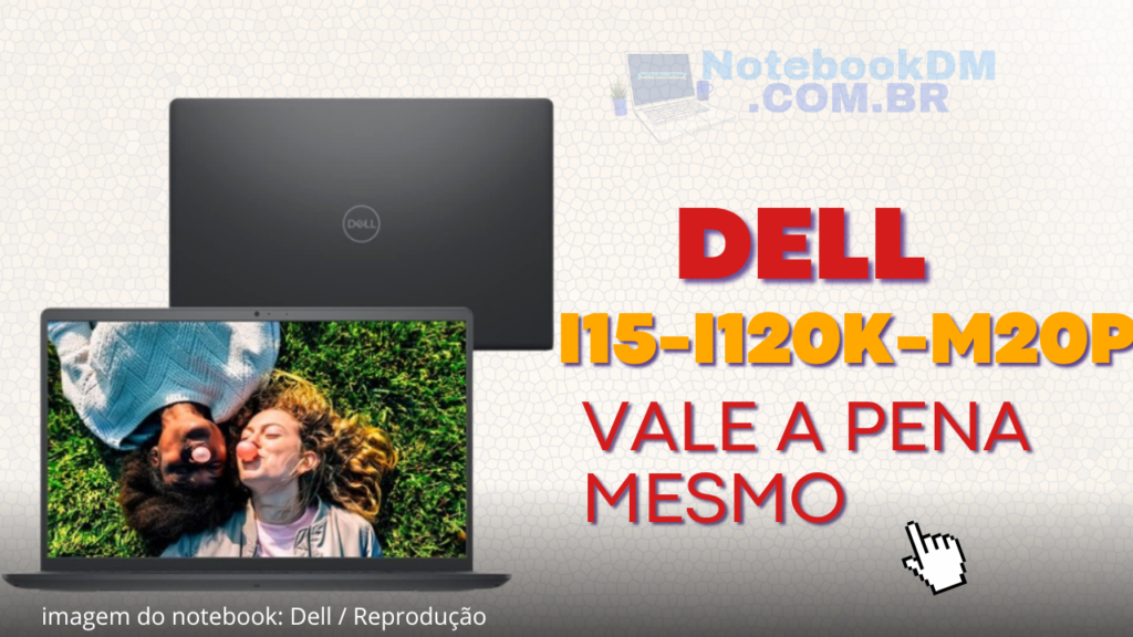 Notebook Dell Inspiron I15-I120K-M20P Tela de 120 hz I5 12ª Geração