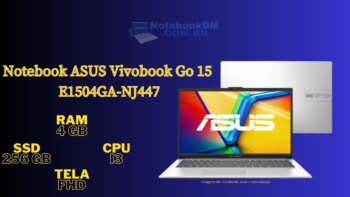 Notebook ASUS Vivobook Go 15 E1504GA-NJ447