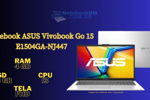 Notebook ASUS Vivobook Go 15 E1504GA-NJ447
