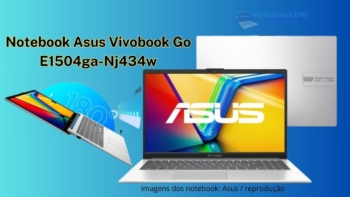 Notebook Asus Vivobook Go E1504ga-Nj434w Intel Core i3 N305 Windows 11 Tela Full HD