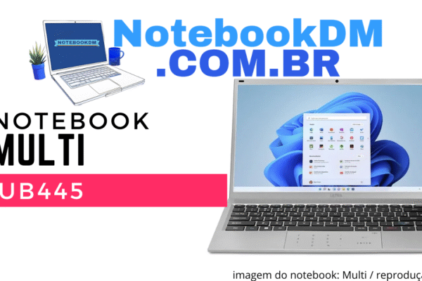 Notebook Multi Ultra UB445 Intel Core I3 8GB