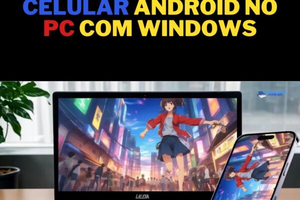 como espelhar celular no PC com windows 10 e android 2024