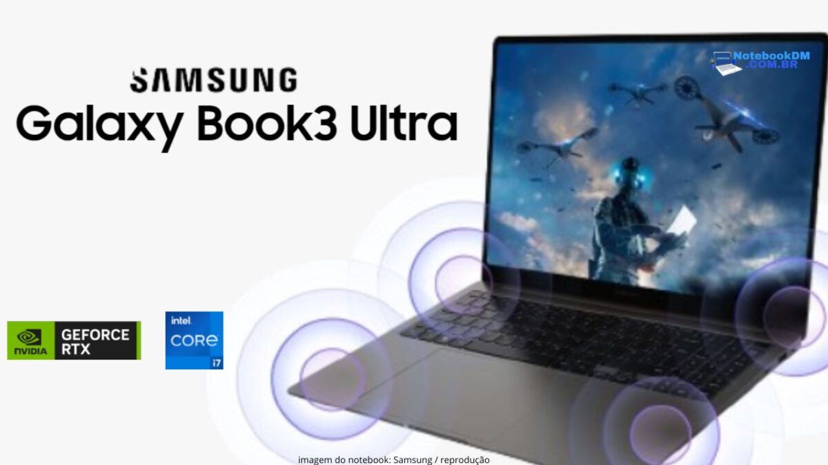 Galaxy Book3 Ultra NVIDIA RTX 4050 i7 32GB RAM SSD 1TB