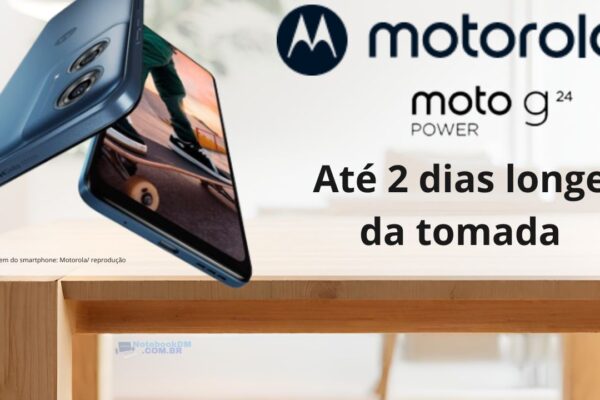 Moto G24 Power no Brasil com bateria para até 2 dias