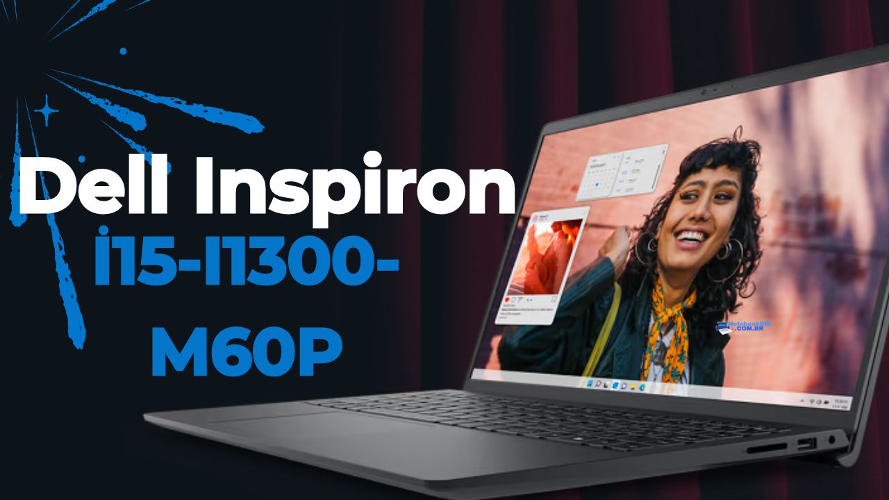 Notebook Dell Inspiron I15-I1300-M60P i5 13ª geração SSD 1 TB Tela 120 hz