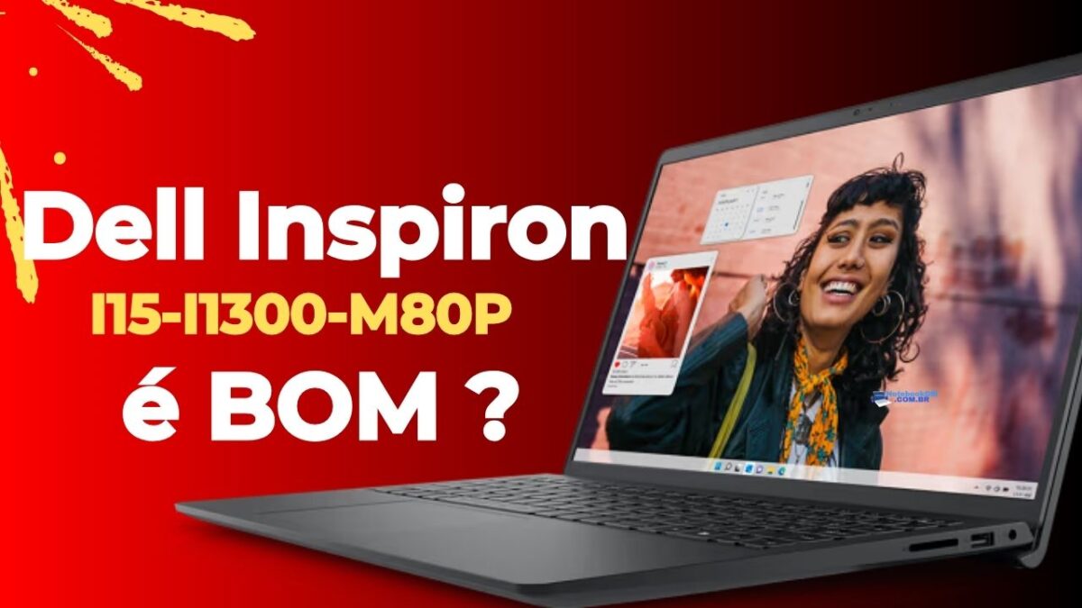 O Dell Inspiron I15-I1300-M80P é um modelo potente, que pode oferecer uma boa experiência em trabalhos diversos do dia a dia. O sistema operacional Windows 11 Home 64-bits é em português do Brasil.